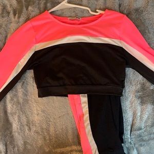 FashionNova Crop Lounge Set